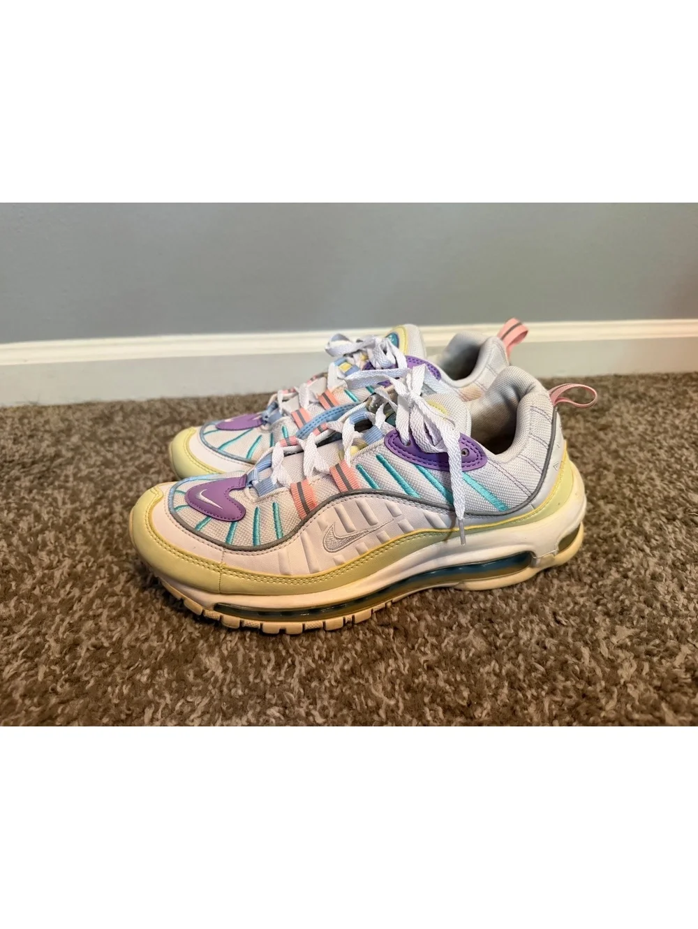 Nike Air Max 98 Pastel Sneakers Women’s 9